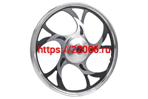 Обод Delta, Zodiak,Alpha,ОВ-70 1,40-17 литой передний 17" ТИП1(ЧЕРНЫЙ) подшипник 6300-RS(под ось d10) фото 2