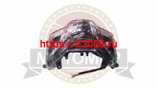 Стоп-сигнал скутер JOGGER в сборе с боковыми фонарями 05000Q048 фото 2 Стоп-сигнал скутер JOGGER в сборе с боковыми фонарями 05000Q048 фото 2