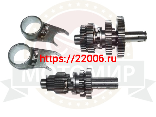 Коробка в сборе Альфа 50сс, DELTA, "Zodiak" под игольчатый подшипник (первич. вал без ступеньки) Коробка в сборе Альфа 50сс, DELTA, "Zodiak" под игольчатый подшипник (первич. вал без ступеньки)