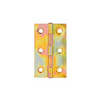 Петля Ajax (Аякс) карточная универсальная LM/IN30x50x1U YZN желтый цинк (2 шт)