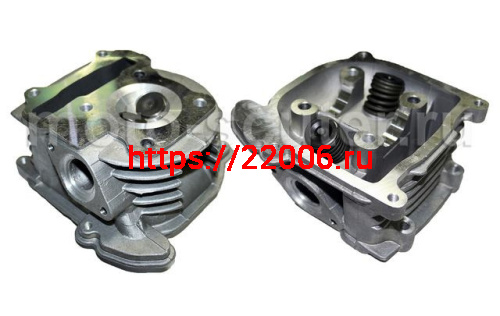 Головка цилиндра 157QMJ, 152QMI d-57.4мм 150сс в сборе с клапанами TMMP Головка цилиндра 157QMJ, 152QMI d-57.4мм 150сс в сборе с клапанами TMMP