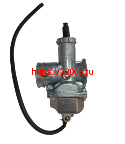 Карбюратор PZ30 250 см3 CB/CG 250, 172FMM Zongshen ZS, ручной подсос слева d30мм D39мм (100300218) фото 2