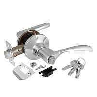 Ручка Ajax (Аякс) защелка DK610 CP-ET (6010 CP-E) (кл./фик.) хром