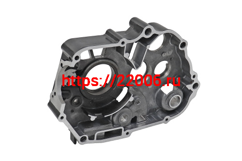 Картер правый Alpha, Delta, Zodiak (под кпп с шарикоподшипниками) 70-110см3 (ЧЕРНЫЙ)