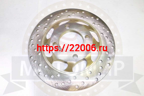 Диск тормозной передний (220х58х4) (отв: 4х55) Шторм