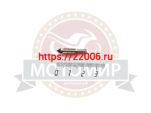 Игла карбюратора 182F (GX 340) (YT-GP-001629) Игла карбюратора 182F (GX 340) (YT-GP-001629)