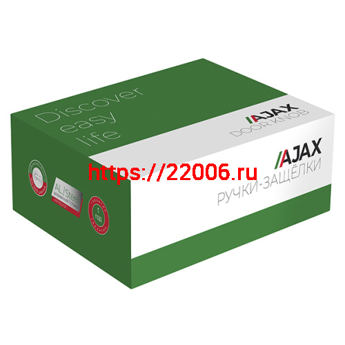 Ручка Ajax (Аякс) защелка DK610 BL-PS (6010 BL-P) (без фик.) черный фото 2 Ручка Ajax (Аякс) защелка DK610 BL-PS (6010 BL-P) (без фик.) черный фото 2