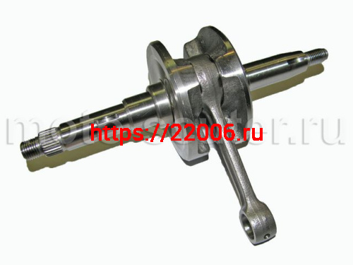 Коленвал SEE Suzuki TB-60, BM, Geely, 1P41QMB, Suzuki RUN, TB-50 цепной привод