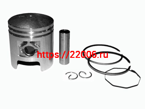 Поршень в сборе Suzuki ТВ60 d-43 мм +0.50