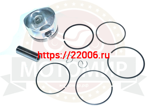 Поршень 39,00 мм 4 такт. Delta 50 см3 139FMB (кольца, палец d13мм, стопор. кольца) STD фото 2 Поршень 39,00 мм 4 такт. Delta 50 см3 139FMB (кольца, палец d13мм, стопор. кольца) STD фото 2