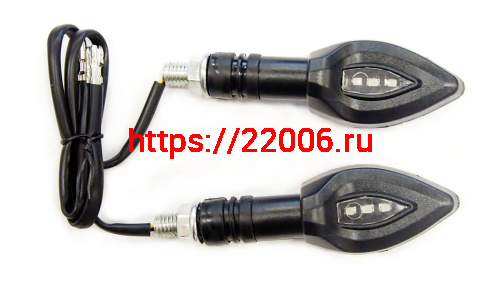 Боковой фонарь (LED) (компл. - 1 пар) WKT-TL-16 черный фото 2 Боковой фонарь (LED) (компл. - 1 пар) WKT-TL-16 черный фото 2