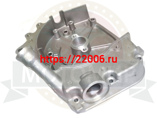 Крышка картера правая  GY6-50 коленвала (маслощуп) QT-4, -10 фото 2