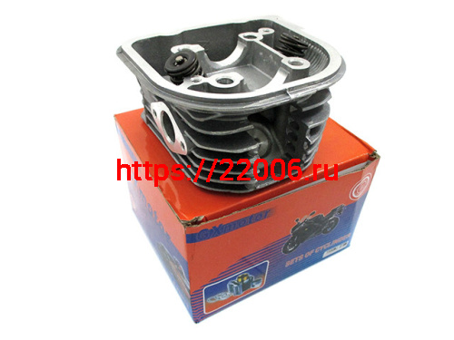 Головка цилиндра в сборе (клапана, пружины, свеча) 4Т 170 см3 158QMJ D61 STELS150 Головка цилиндра в сборе (клапана, пружины, свеча) 4Т 170 см3 158QMJ D61 STELS150