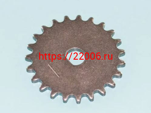 Звезда масляного насоса скутер 125-150 куб.см. (23 зуба) Звезда масляного насоса скутер 125-150 куб.см. (23 зуба)