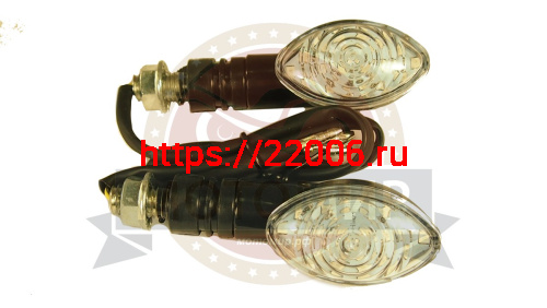 Боковой фонарь (LED) (компл. - 1 пар) WKT-TL-18 черный Боковой фонарь (LED) (компл. - 1 пар) WKT-TL-18 черный