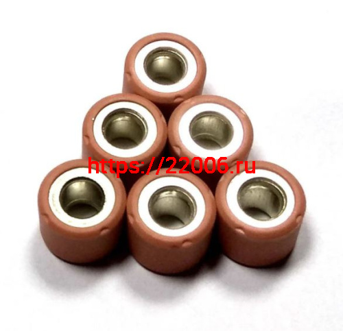 Ролики вариатора (комплект 6 штук) 17*12 4 гр Suzuki  R1712 4.0  Yamasida TW