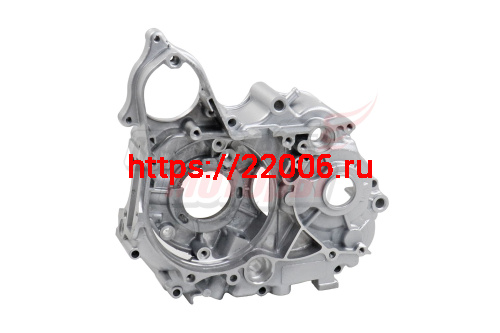 Картер левый Delta, Zodiak, ОВ-70 (под кпп с шарикоподшипниками)(СЕРЕБРИСТЫЙ)