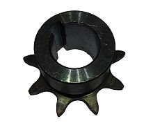 Звезда  9 зуб. (520) цепи, 15.875шаг, на вал d20мм, h28мм, шпонка 6мм, мотобуксировщик